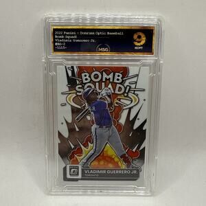 2022 Panini Donruss Optic Vladimir Guerrero Jr. #BS-2 Graded 9 Mint MLB